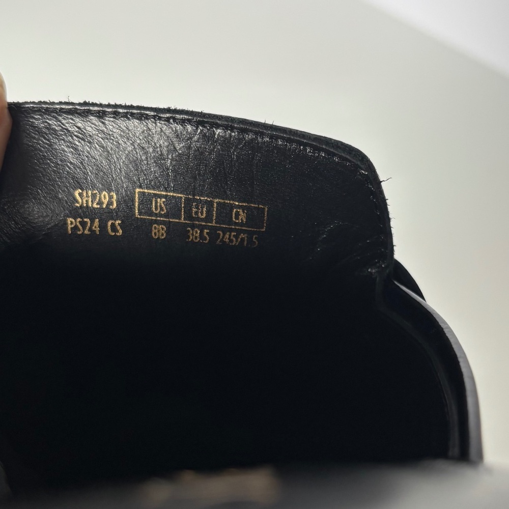 Stuart Weitzman SoHo mule loafers black patent leather 8 - Picture 10 of 11